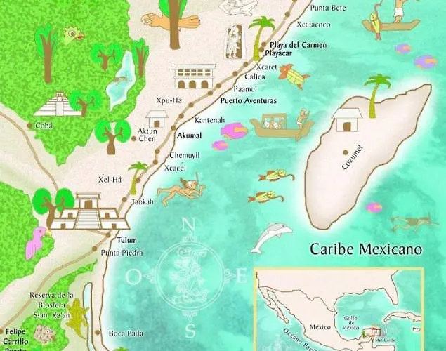 Casamexh Lunamar - Despierta, Toma Cafe En La 5ta Av, Explora Xcaret, Experimenta Tulum O Algun Cenote Cercano - Unas Vacaciones Extraordinarias Tu Familia Y Tus Amigos Playa del Carmen
