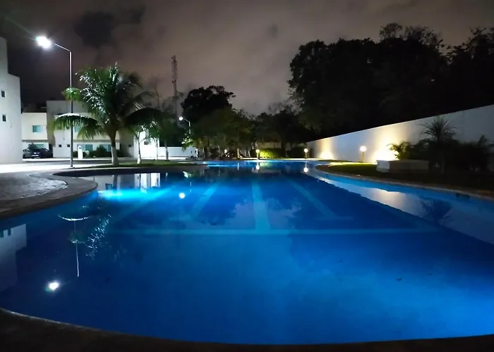 Casamexh Lunamar - Despierta, Toma Cafe En La 5ta Av, Explora Xcaret, Experimenta Tulum O Algun Cenote Cercano - Unas Vacaciones Extraordinarias Tu Familia Y Tus Amigos Pousada *