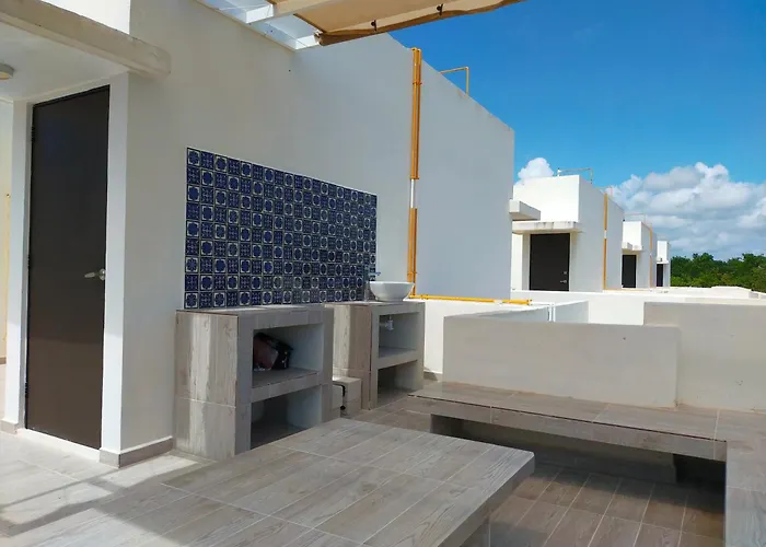 Casamexh Lunamar - Despierta, Toma Cafe En La 5ta Av, Explora Xcaret, Experimenta Tulum O Algun Cenote Cercano - Unas Vacaciones Extraordinarias Tu Familia Y Tus Amigos